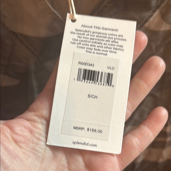 NWT $158 Splendid Camouflage V-Neck Dress sz sm - Picture 4 of 5